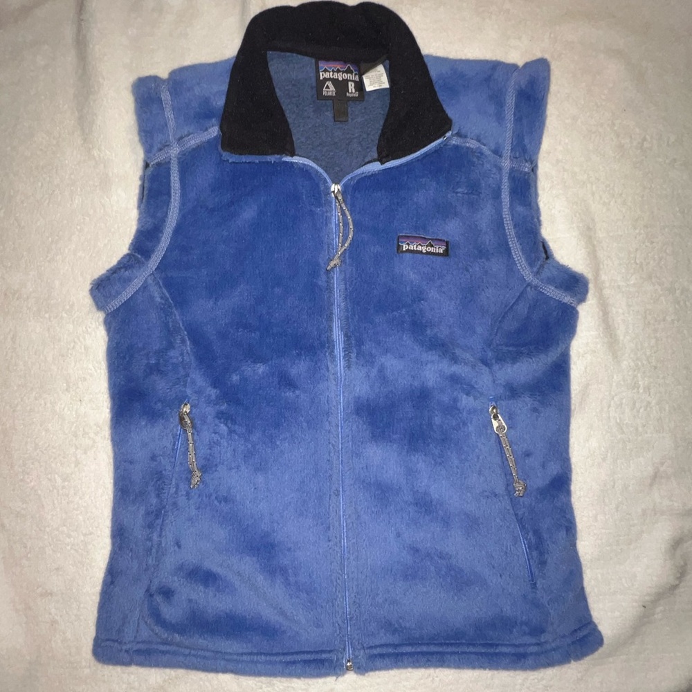 Vintage Patagonia regulator fleece vest zip Small